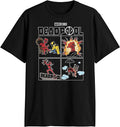 Deadpool & Wolverine Mens T-Shirt - Cinderella Comic Style Mash Up Image Hoodie, Sweatshirt | CiraTrend.com