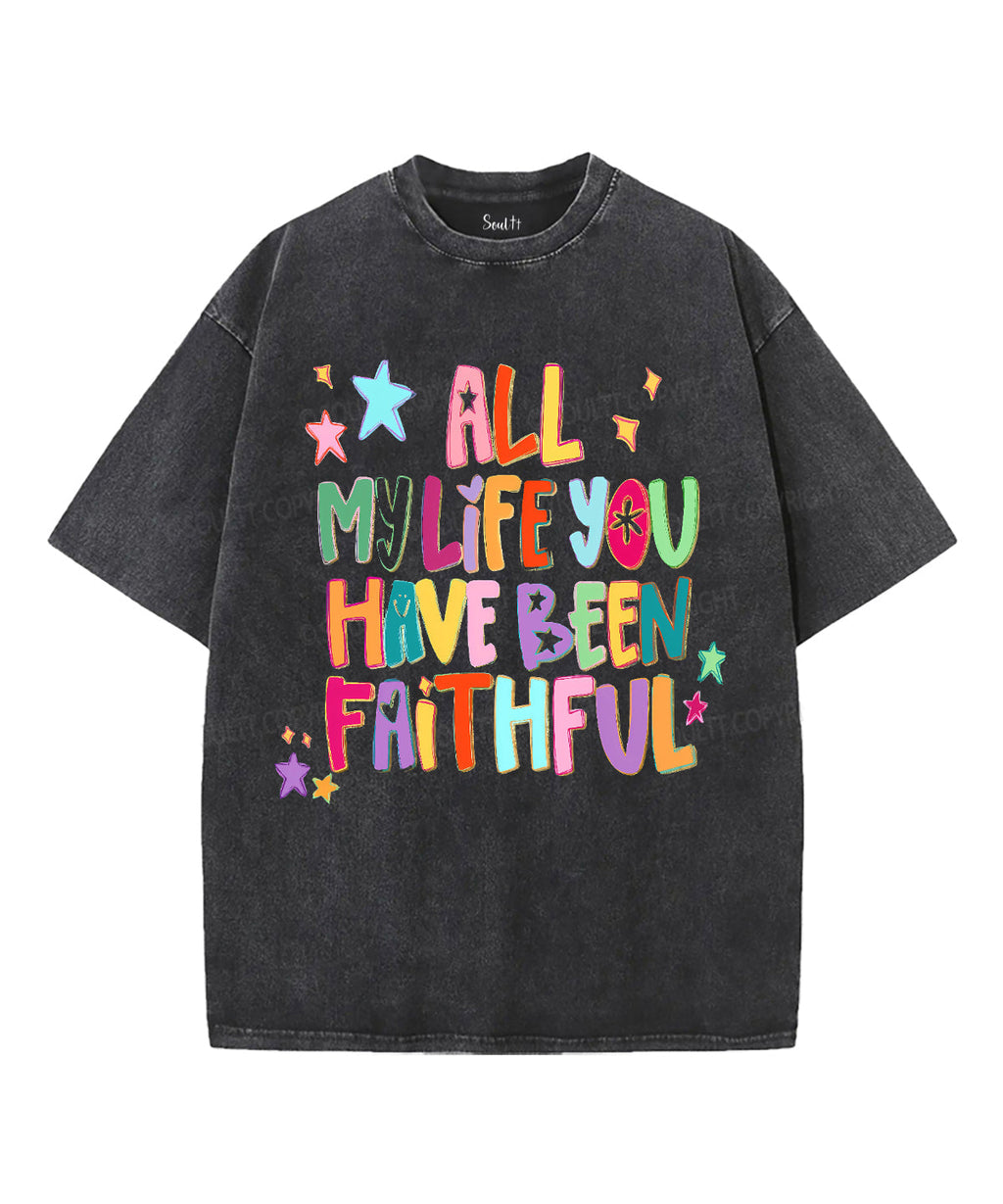 All My Life Unisex Washed Christian T-shirt Hoodie, Sweatshirt | CiraTrend.com (Image 2)