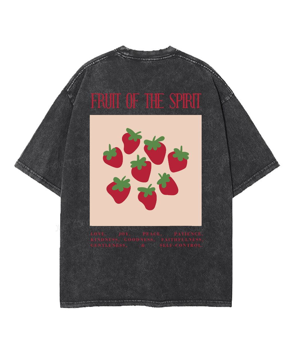 Fruit Of The Spirit Double Sided Washed Christian T-shirt Style002 Hoodie, Sweatshirt | CiraTrend.com (Image 4)