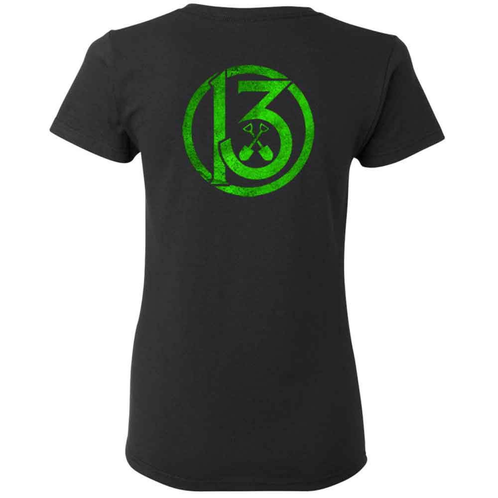 Circle Ladies T-shirt Junior Top Hoodie, Sweatshirt | CiraTrend.com (Image 2)