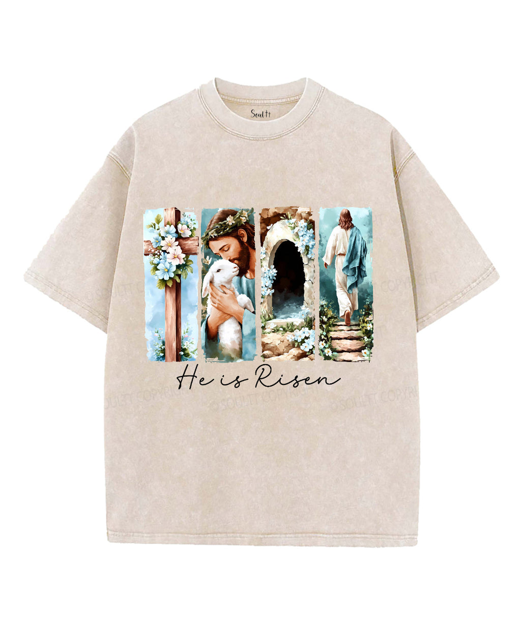 He Is Risen Washed Christian Style010 T-Shirts, Hoodie, Sweatshirt