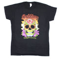 Colour Skull Ladies Tee Junior Top Hoodie, Sweatshirt | CiraTrend.com