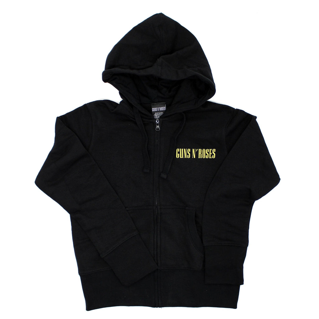 Classic Logo (Back Print) Ladies Zipped Hoodie Junior Top T-Shirts, Sweatshirt | CiraTrend.com (Image 1)