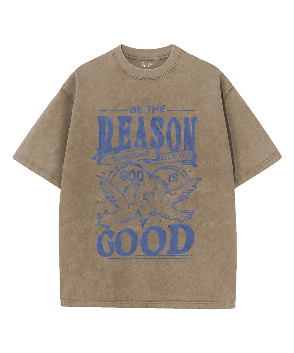 Be The Reason Washed Christian T-shirt Hoodie, Sweatshirt | CiraTrend.com (Image 5)