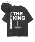 Daughter King Double Sided Washed Christian Style001 T-Shirts, Hoodie, Sweatshirt