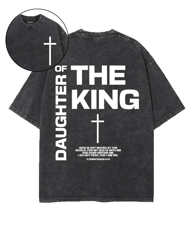 Daughter King Double Sided Washed Christian Style001 T-Shirts, Hoodie, Sweatshirt