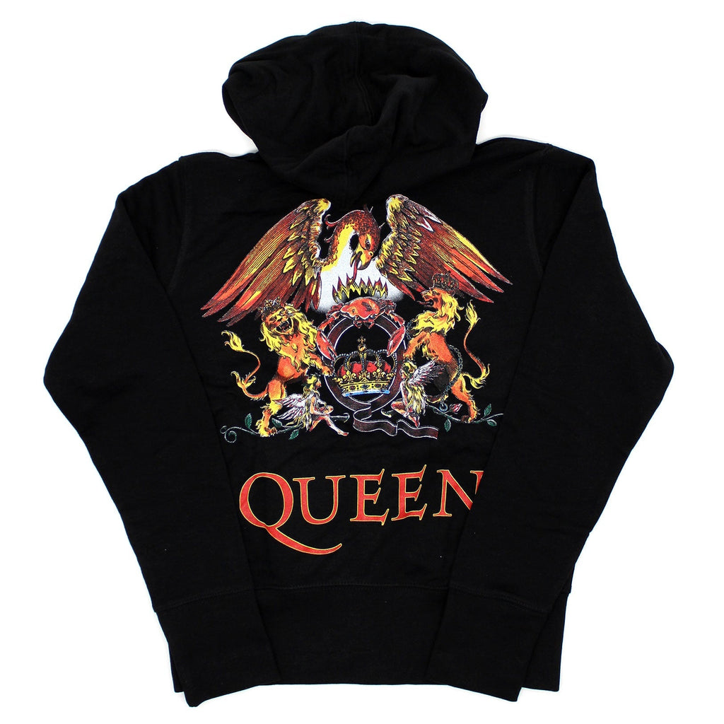 Classic Crest (Back Print) Ladies Zipped Hoodie Junior Top T-Shirts, Sweatshirt | CiraTrend.com (Image 2)