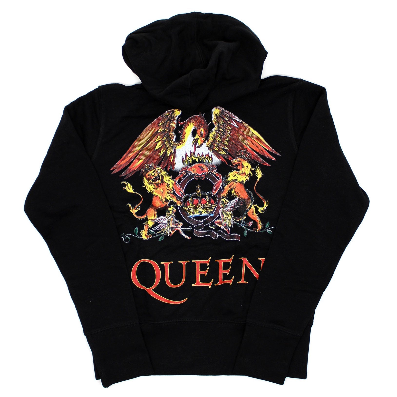 Classic Crest (Back Print) Ladies Zipped Hoodie Junior Top T-Shirts, Sweatshirt | CiraTrend.com (Image 2)