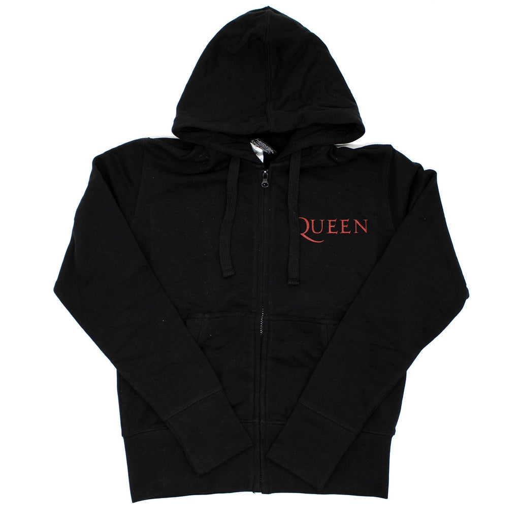 Classic Crest (Back Print) Ladies Zipped Hoodie Junior Top T-Shirts, Sweatshirt | CiraTrend.com (Image 1)