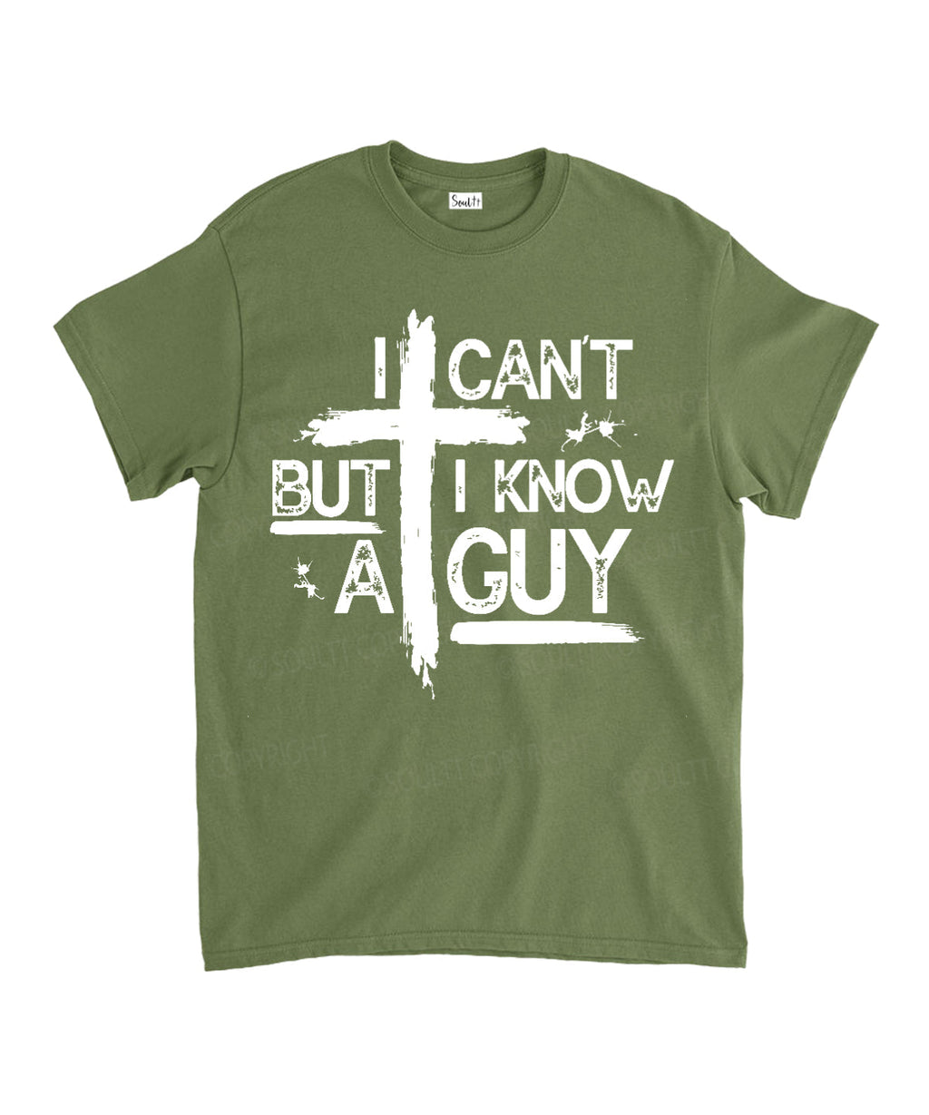 I Can't But I Know A Guy Unisex Cotton Christian T-Shirt Hoodie, Sweatshirt | CiraTrend.com (Image 5)