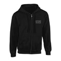 Classic Grey Logo Zippered Hooded Sweatshirt T-Shirts, Hoodie | CiraTrend.com