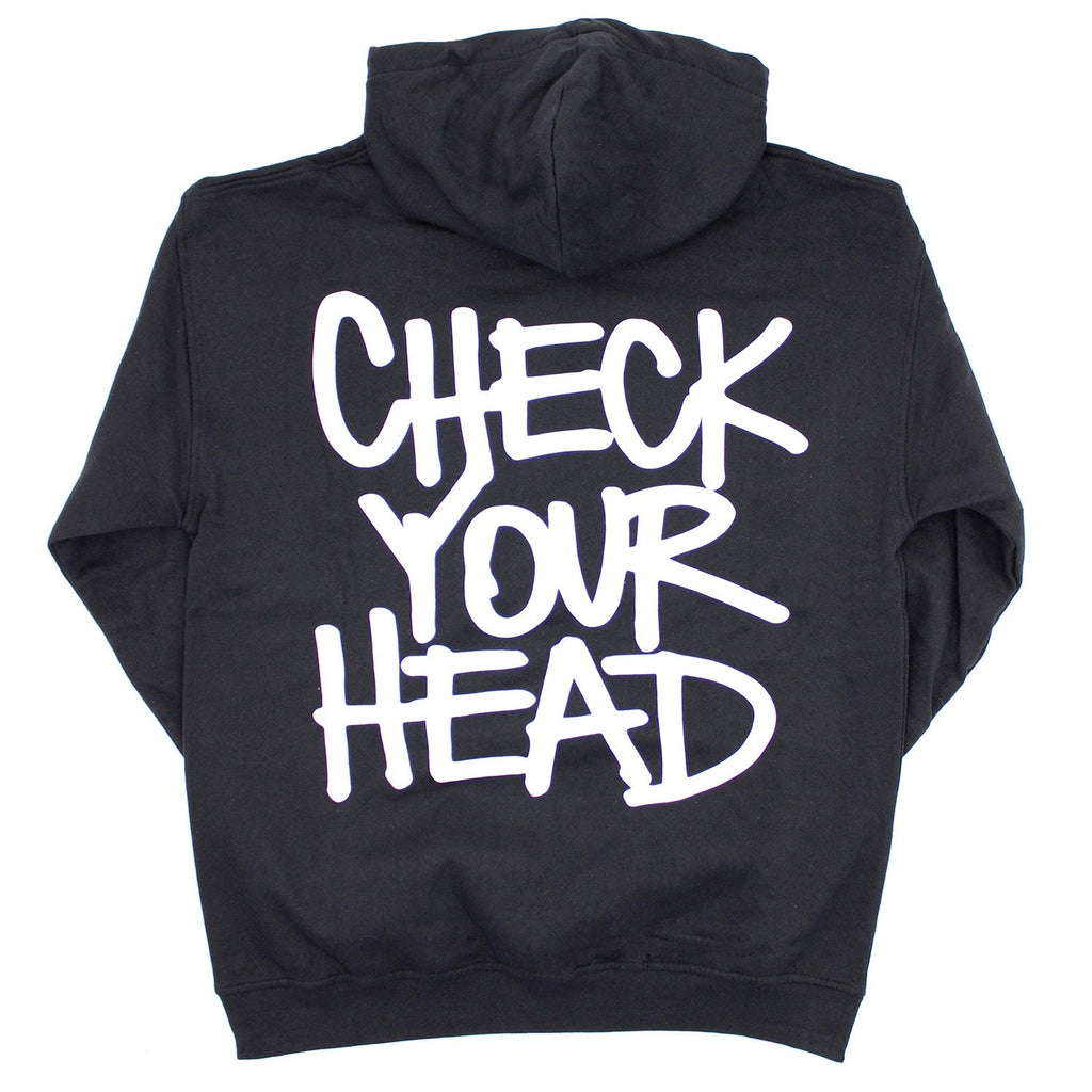 Check Your Head (Back Print) Hooded Sweatshirt Style001 T-Shirts, Hoodie | CiraTrend.com (Image 2)