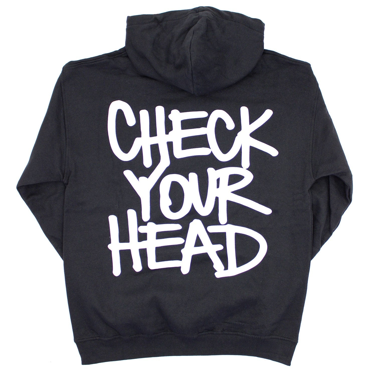 Check Your Head (Back Print) Hooded Sweatshirt Style001 T-Shirts, Hoodie | CiraTrend.com (Image 2)