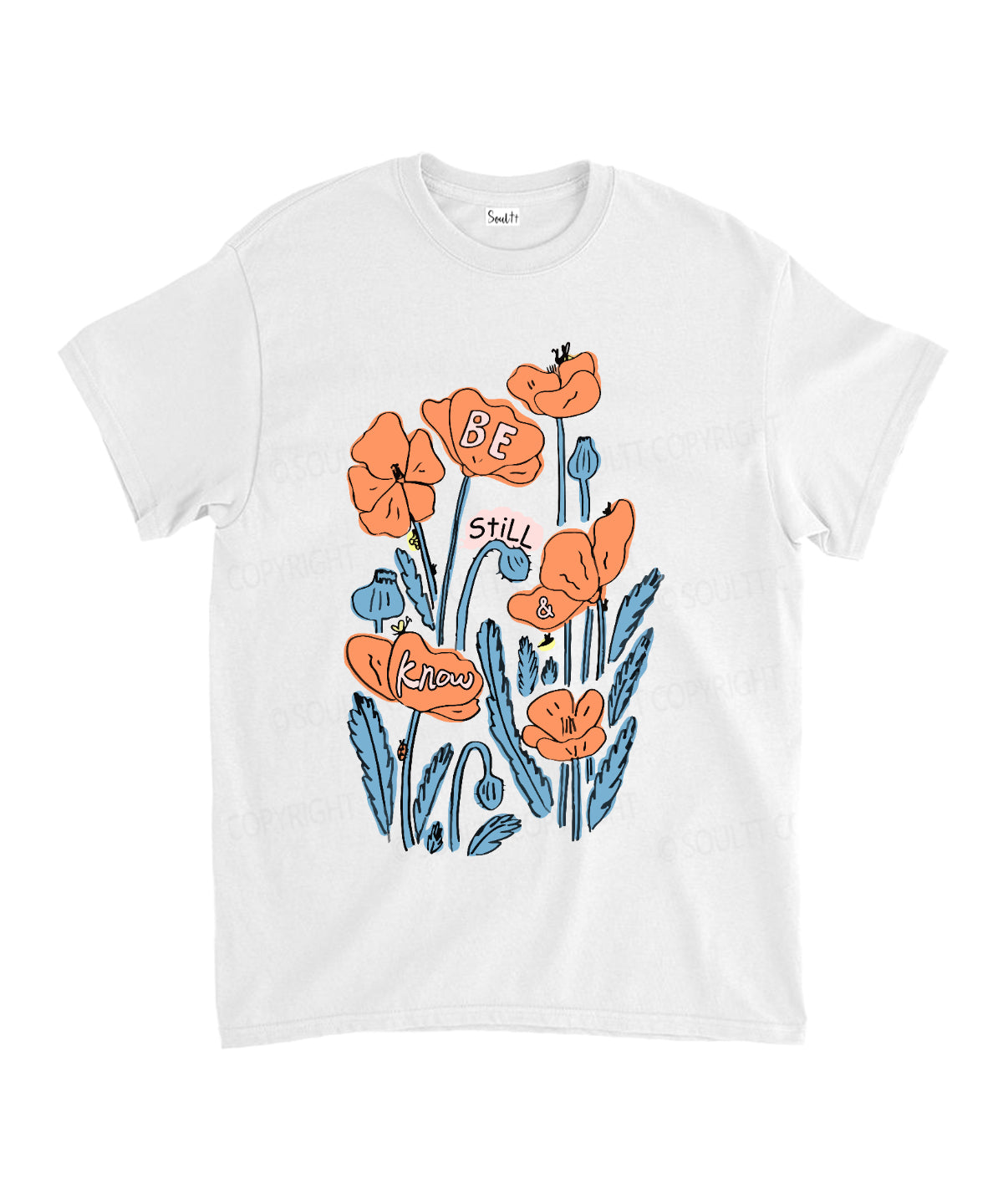 Be Still And Know Unisex Cotton Christian T-Shirt Hoodie, Sweatshirt | CiraTrend.com (Image 2)