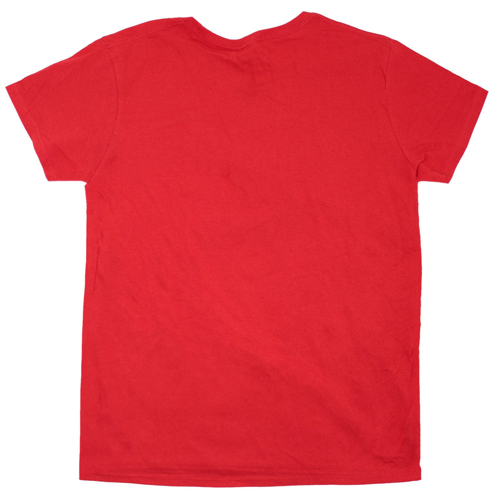 Cracked Logo & Tongue on Red Women's Tee Junior Top Hoodie, Sweatshirt | CiraTrend.com (Image 2)