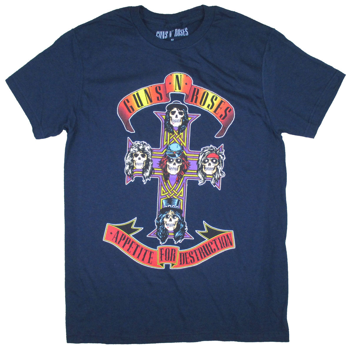 Colored Cross on Navy Blue Tee T-shirt Hoodie, Sweatshirt | CiraTrend.com
