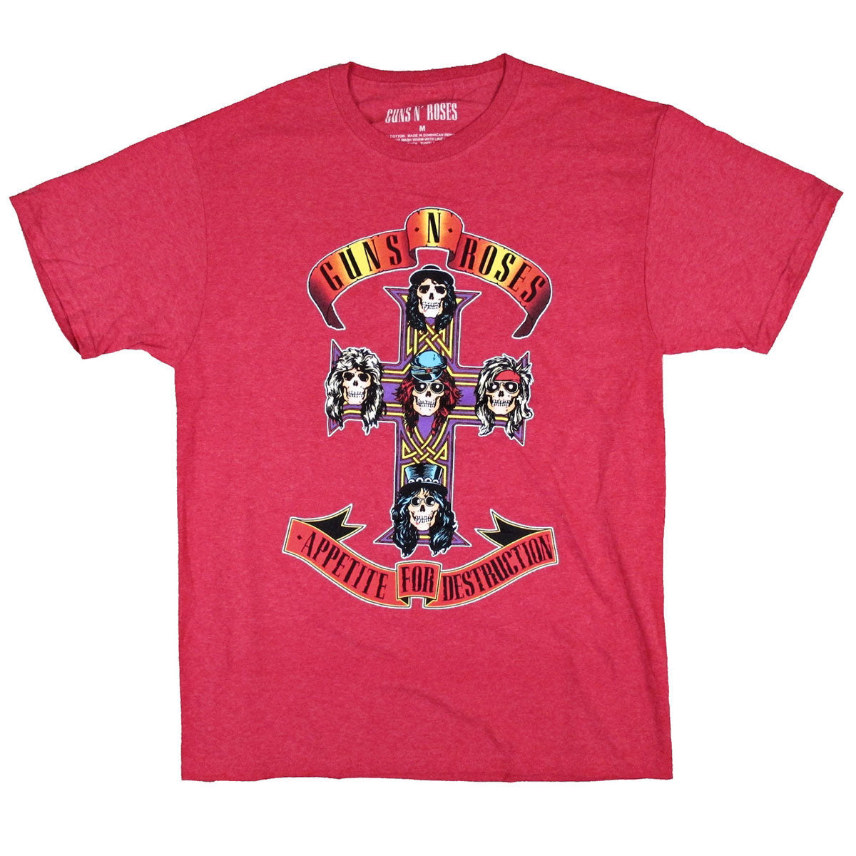 Colored Cross on Heather Red Tee T-shirt Hoodie, Sweatshirt | CiraTrend.com