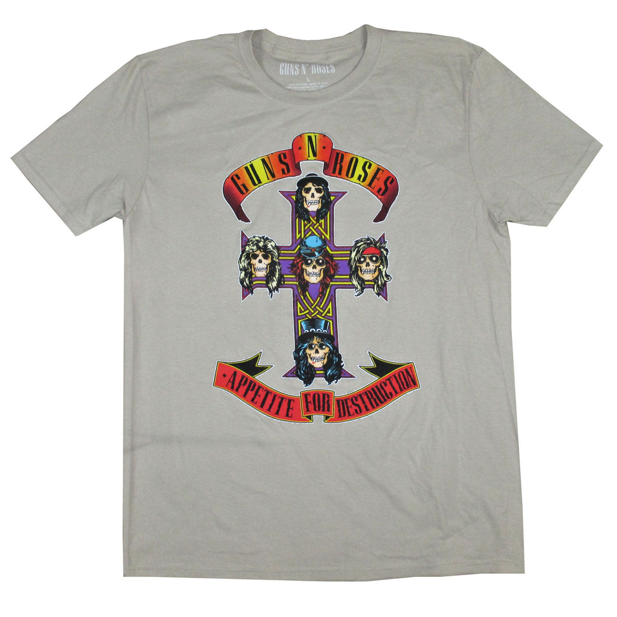 Colored Cross on Natural Tee T-shirt Hoodie, Sweatshirt | CiraTrend.com