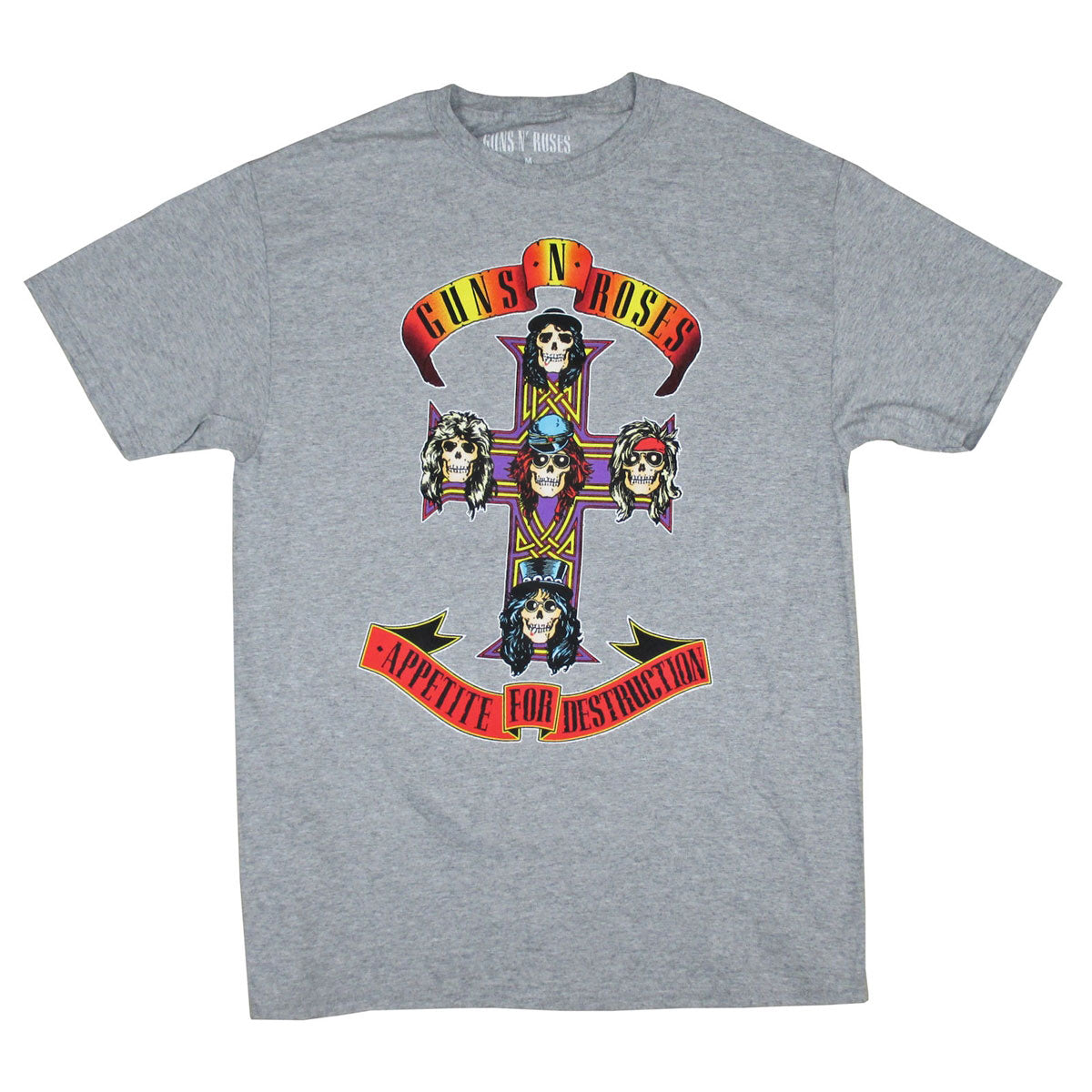 Colored Cross on Light Heather Gray Tee T-shirt Hoodie, Sweatshirt | CiraTrend.com