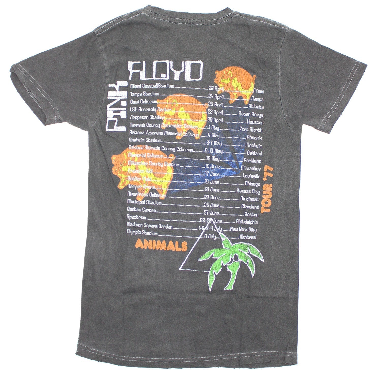 Animals Tour 77 Ultra Vintage Tee Vintage T-shirt Hoodie, Sweatshirt | CiraTrend.com (Image 2)