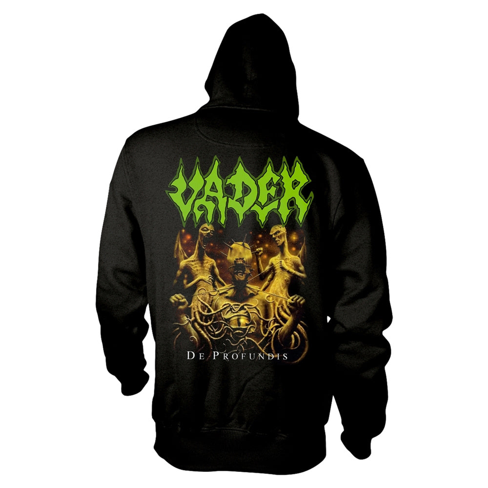 De Profundis Zippered Hooded Sweatshirt T-Shirts, Hoodie | CiraTrend.com (Image 2)