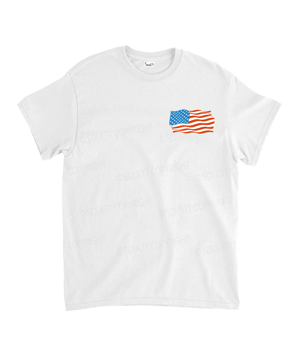 Land Of The Free Double Sided Unisex Cotton Christian T-Shirt Style001 Hoodie, Sweatshirt | CiraTrend.com (Image 2)