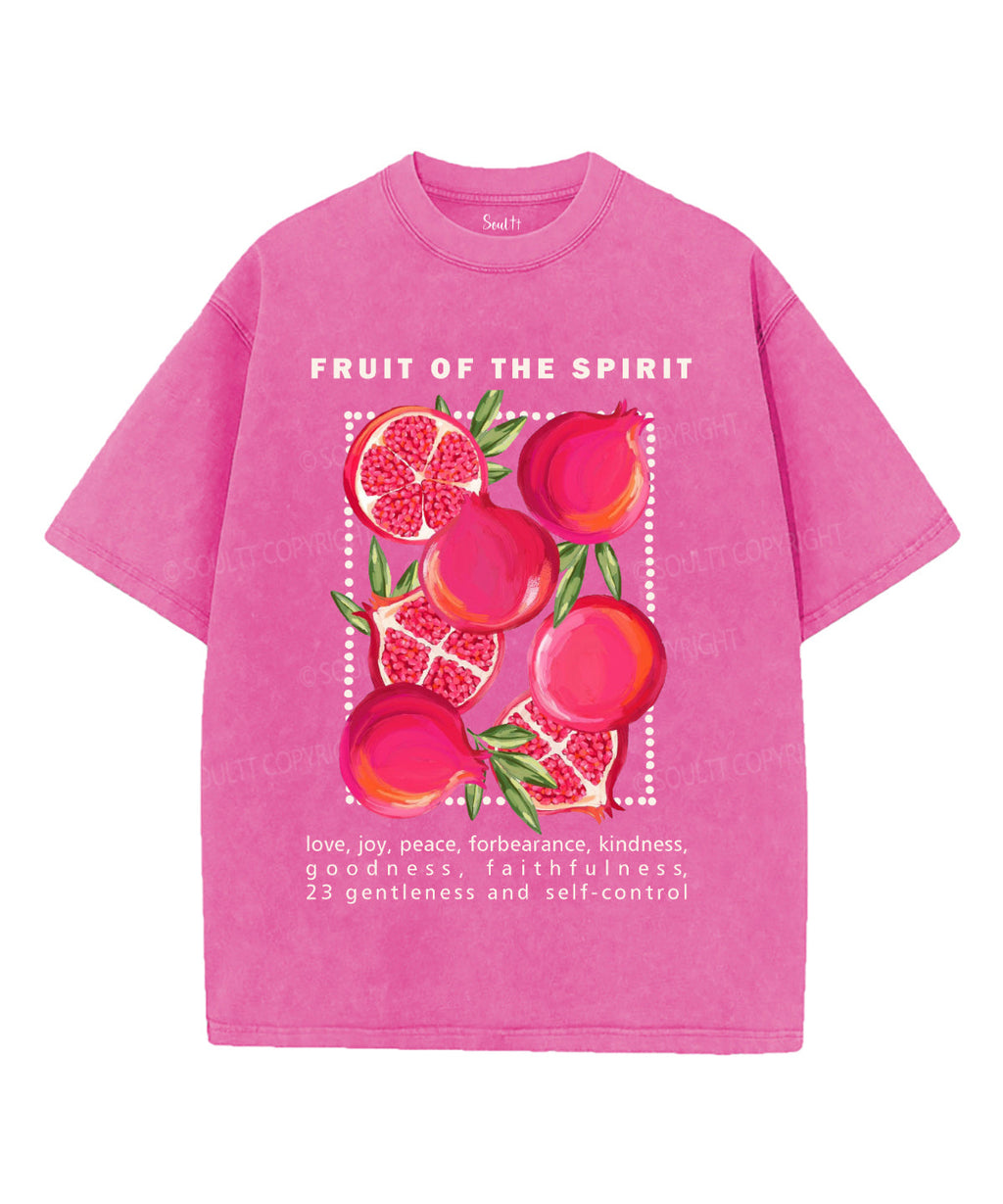 Fruit Of The Spirit Washed Christian T-shirt Style004 Hoodie, Sweatshirt | CiraTrend.com (Image 3)