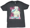 Bleach Mens T-Shirt - Nel Posed In Front of Pink Splatter Hoodie, Sweatshirt | CiraTrend.com