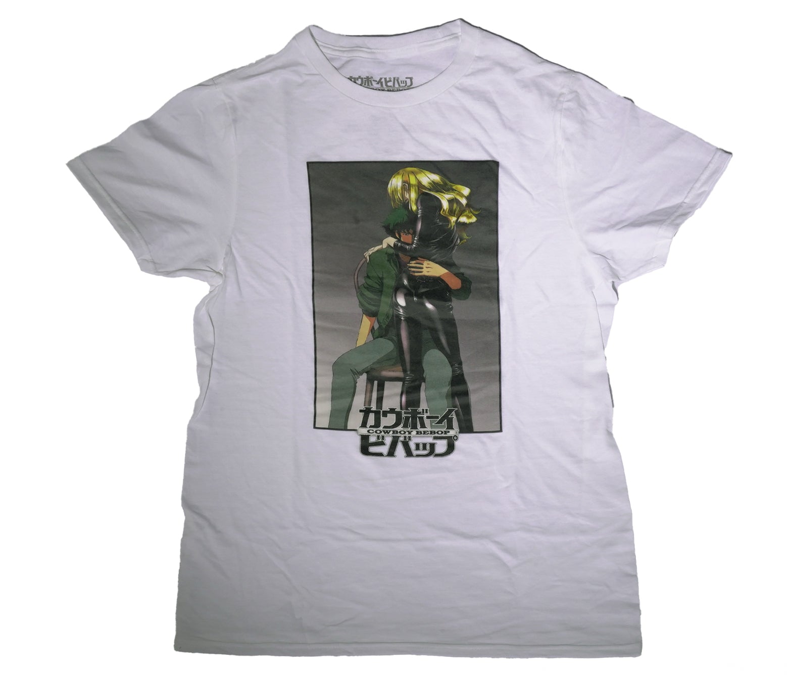Cowboy Bebop Mens T-Shirt - Spike Blond Embrace Hoodie, Sweatshirt | CiraTrend.com