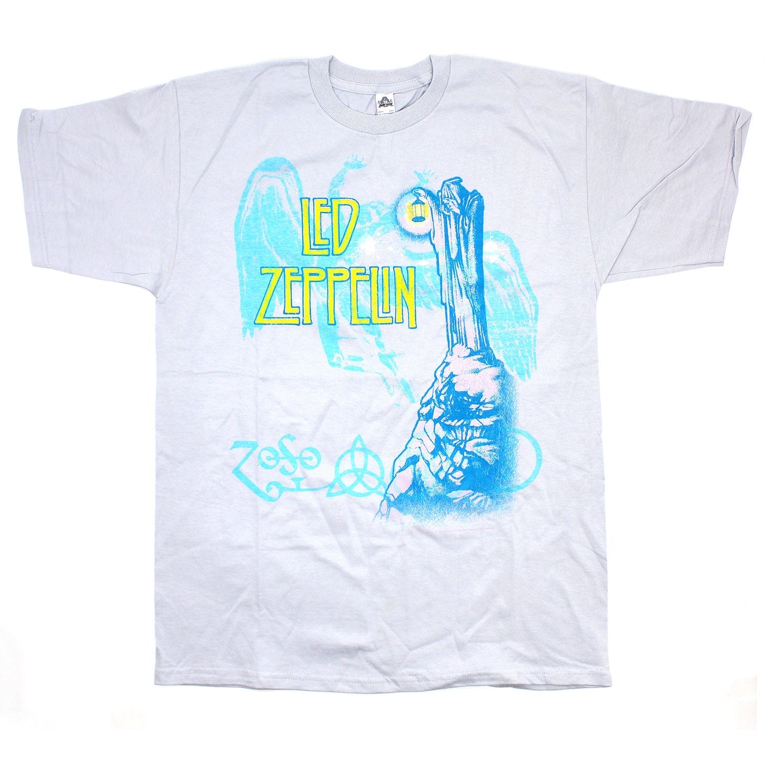 Blue Hermit Jumbo Print on Platinum Gray Tee T-shirt Hoodie, Sweatshirt | CiraTrend.com