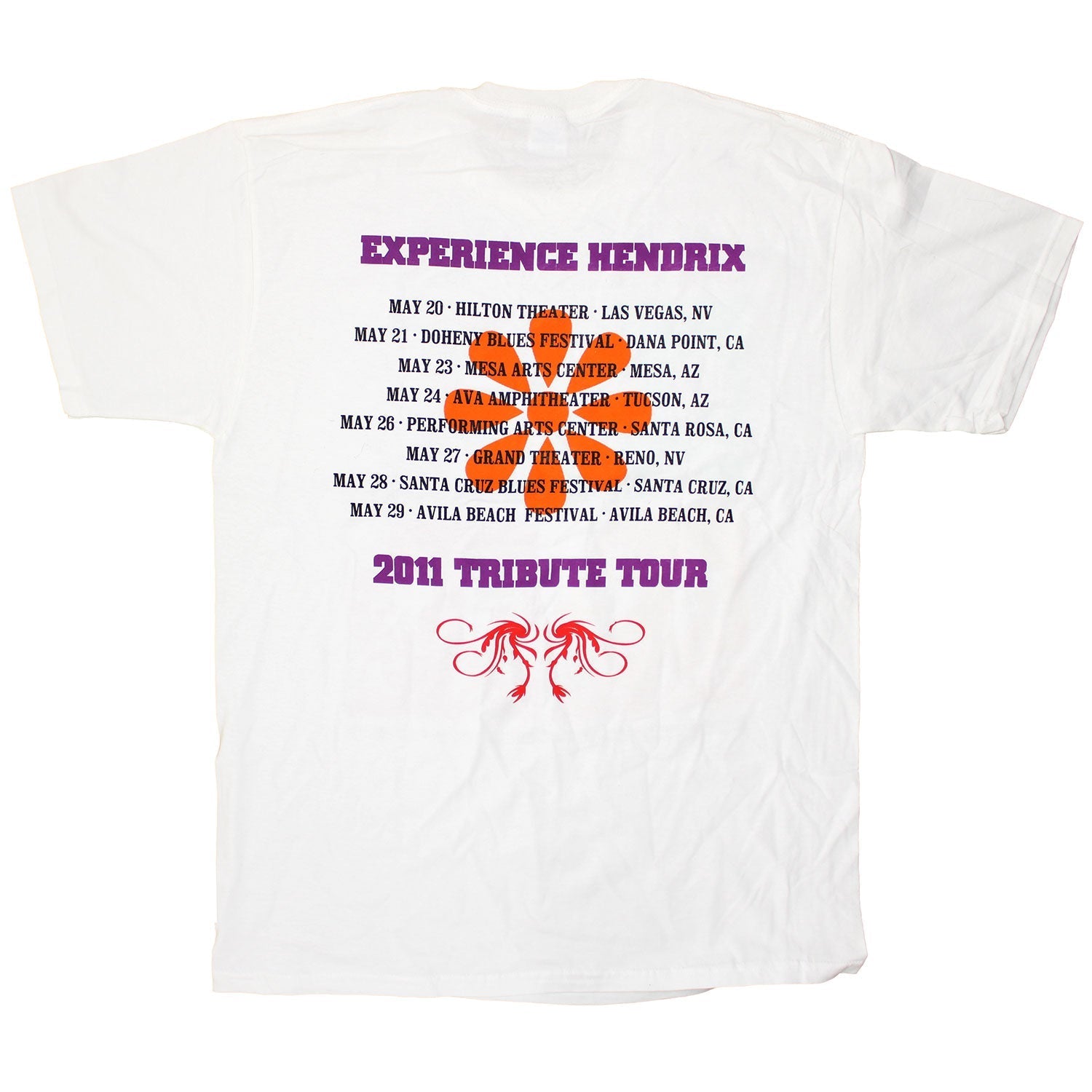 2011 Tribute Tour Tee T-shirt Hoodie, Sweatshirt | CiraTrend.com (Image 2)