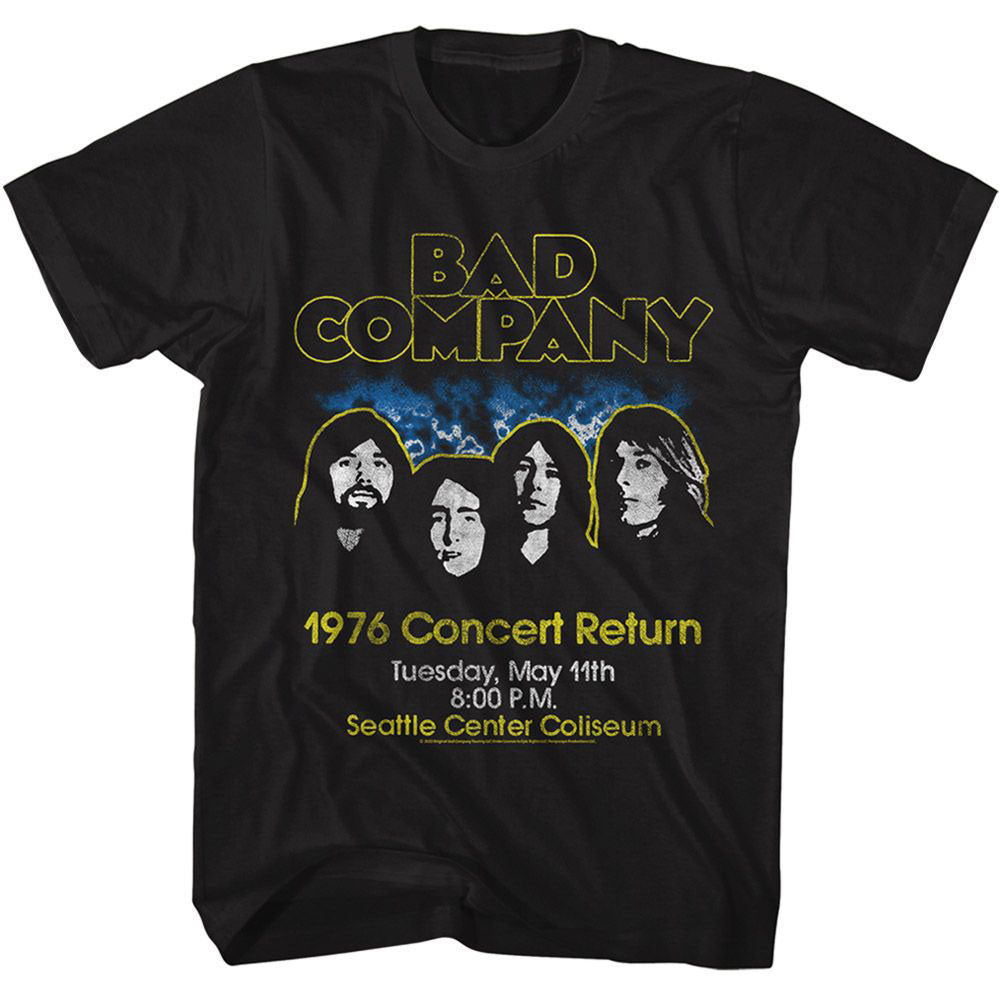 Bad Company Concert Return T-shirt Hoodie, Sweatshirt | CiraTrend.com