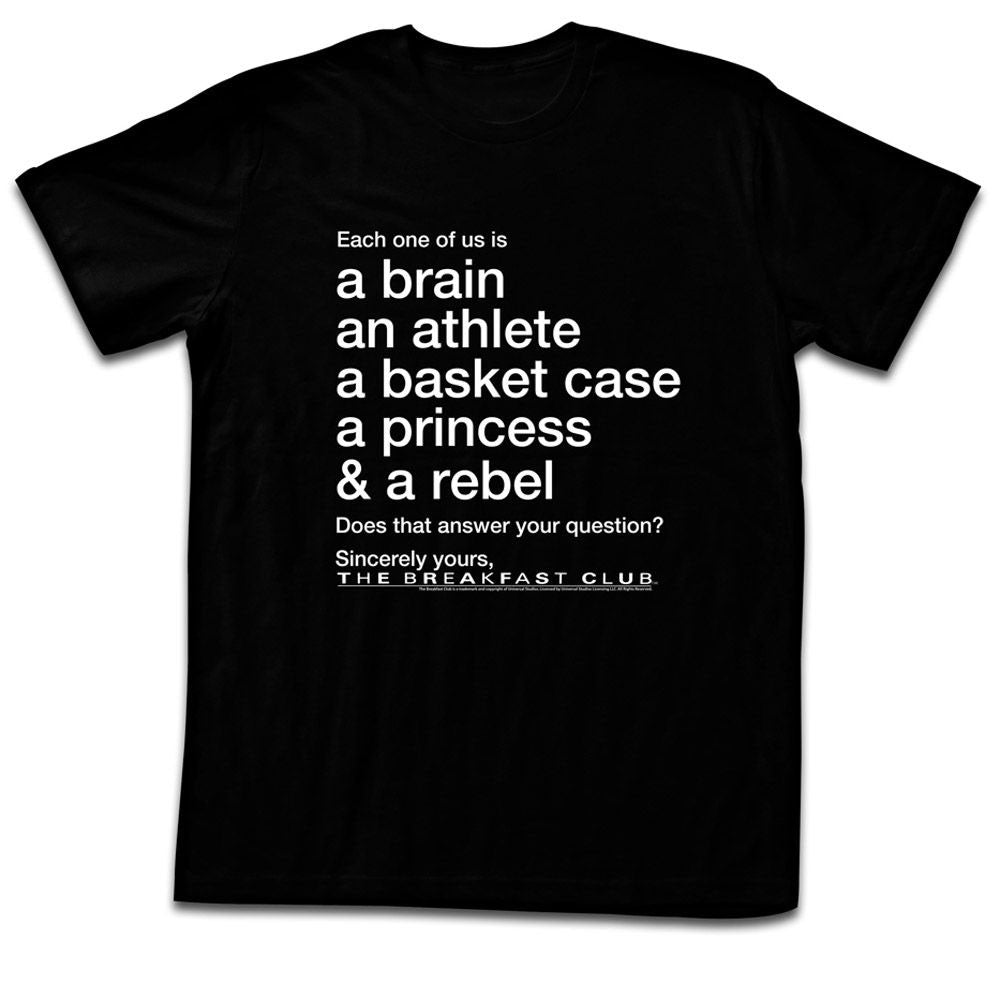 Breakfast Club Question T-shirt Hoodie, Sweatshirt | CiraTrend.com