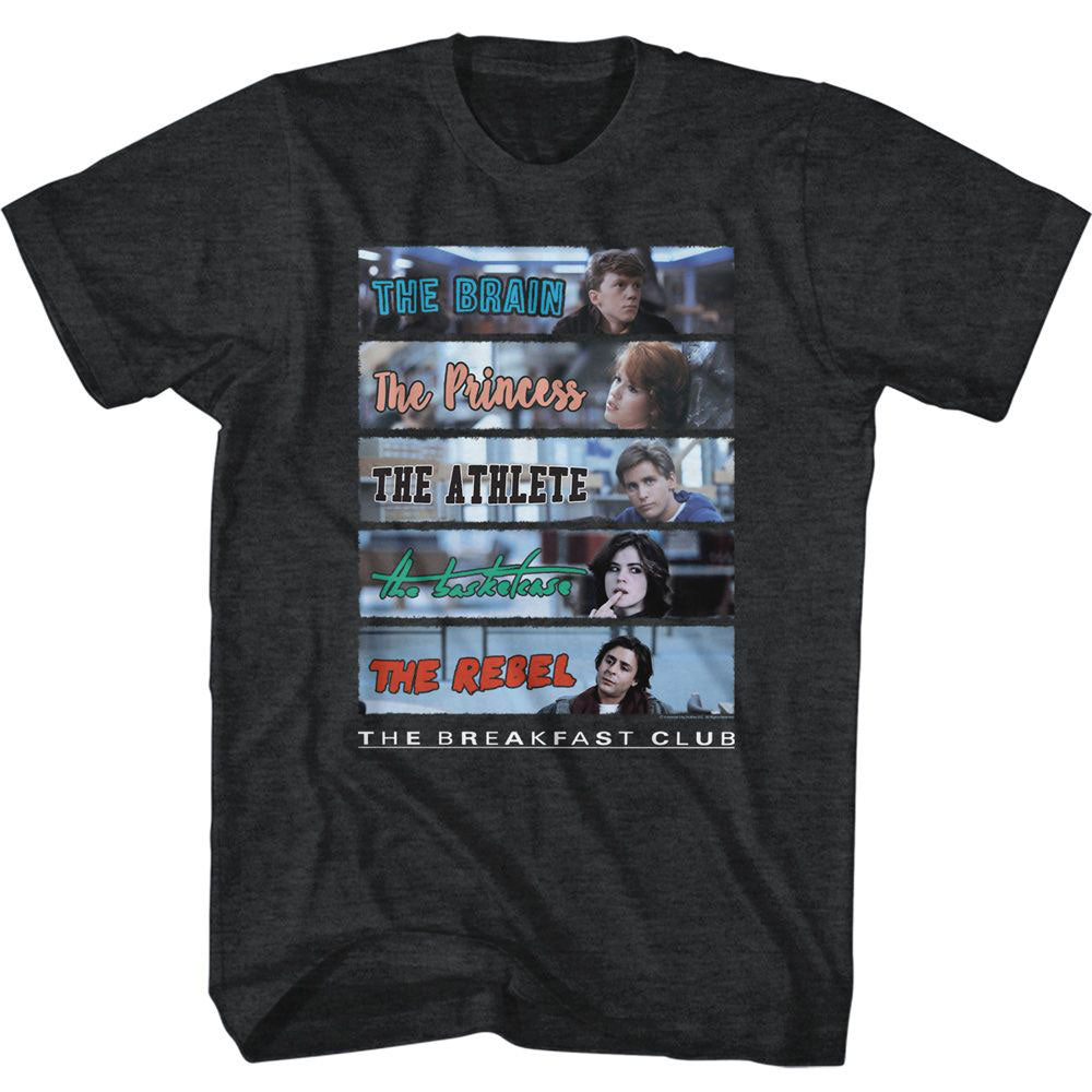 Breakfast Club Character Rectangles T-shirt Hoodie, Sweatshirt | CiraTrend.com