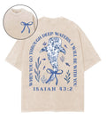 I Will Be With You Double Sided Unisex Washed Christian T-shirt Style027 Hoodie, Sweatshirt | CiraTrend.com (Image 1)