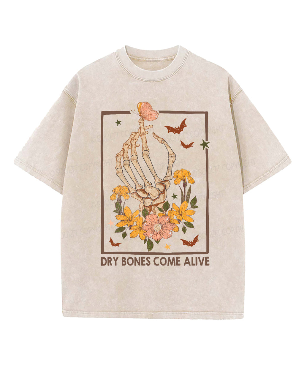 Dry Bones Come Alive Washed Christian Style001 T-Shirts, Hoodie, Sweatshirt