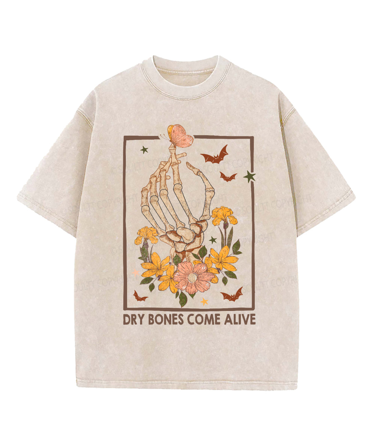 Dry Bones Come Alive Washed Christian Style001 T-Shirts, Hoodie, Sweatshirt