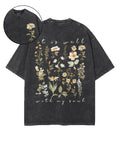 It Is Well With My Soul Double Sided Unisex Washed Christian T-shirt Style005 Hoodie, Sweatshirt | CiraTrend.com (Image 1)