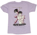 Yu Yu Hakusho Mens T-Shirt - White Purple Tinted Duo Over Logo Hoodie, Sweatshirt | CiraTrend.com
