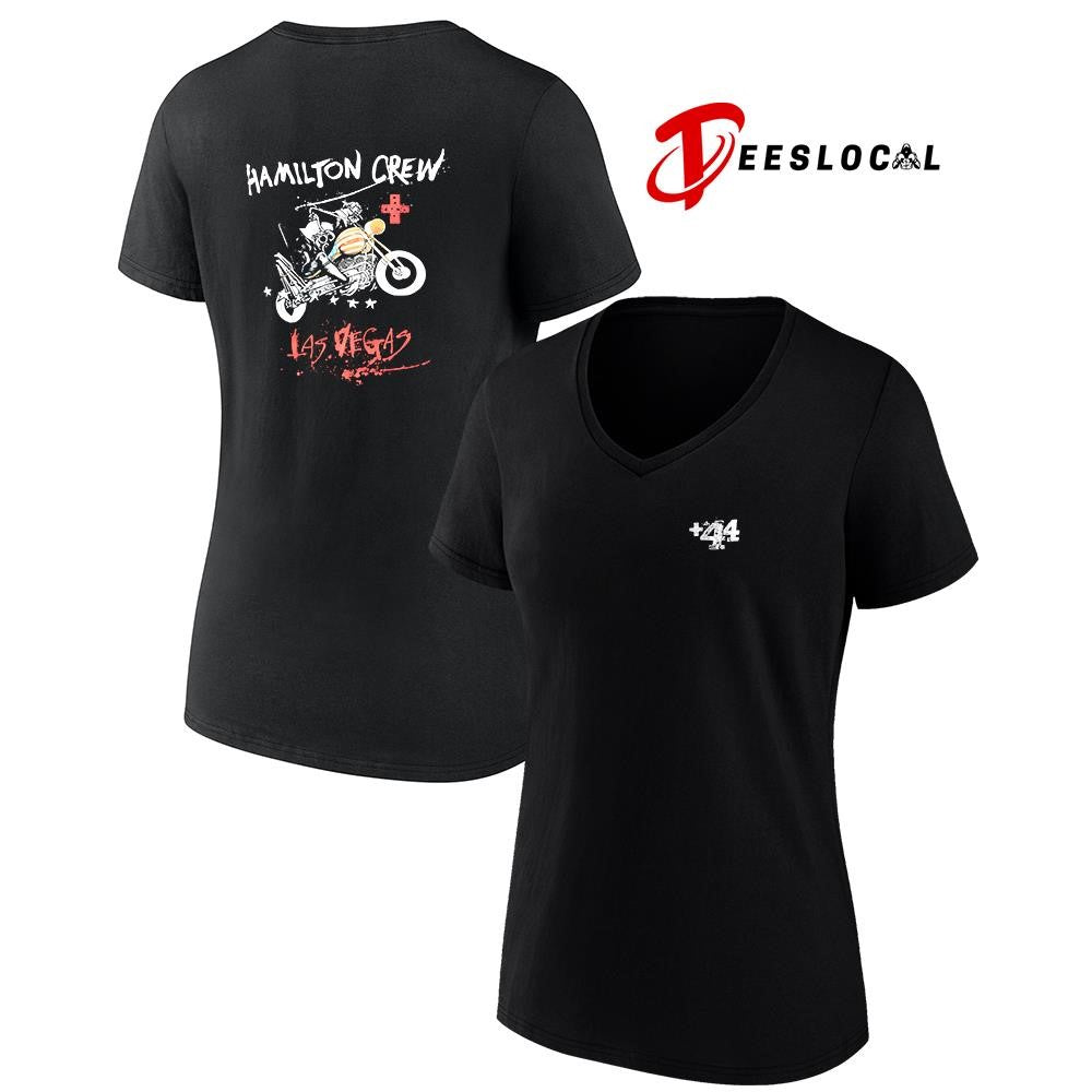 44 Hamilton Vegas moto ride graphic shirt