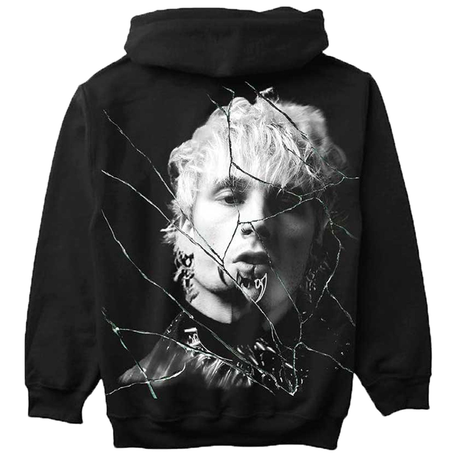 Cracked Glass Hooded Sweatshirt T-Shirts, Hoodie | CiraTrend.com (Image 2)