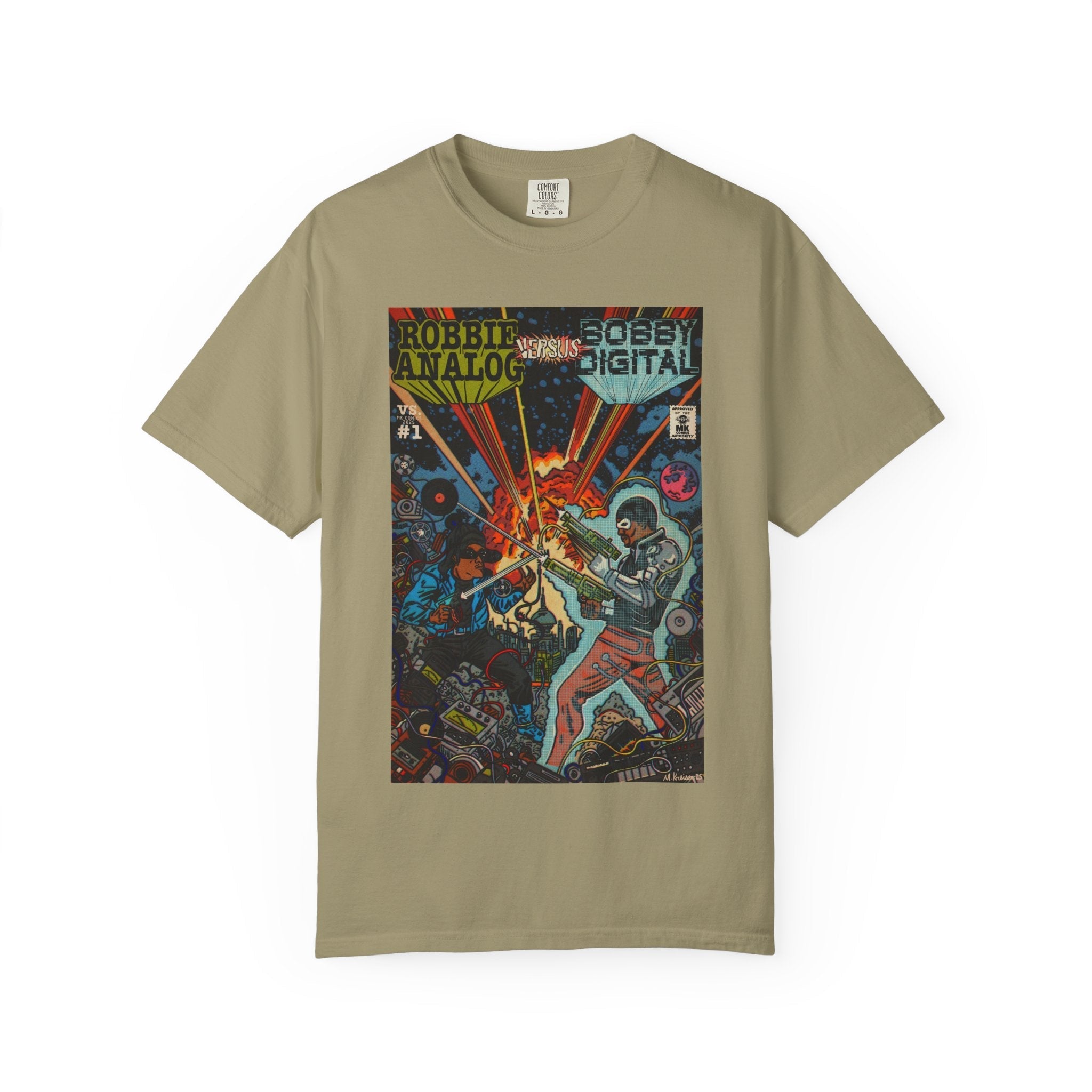 Analog vs. Digital - Unisex Comfort Colors T-shirt Hoodie, Sweatshirt | CiraTrend.com (Image 5)