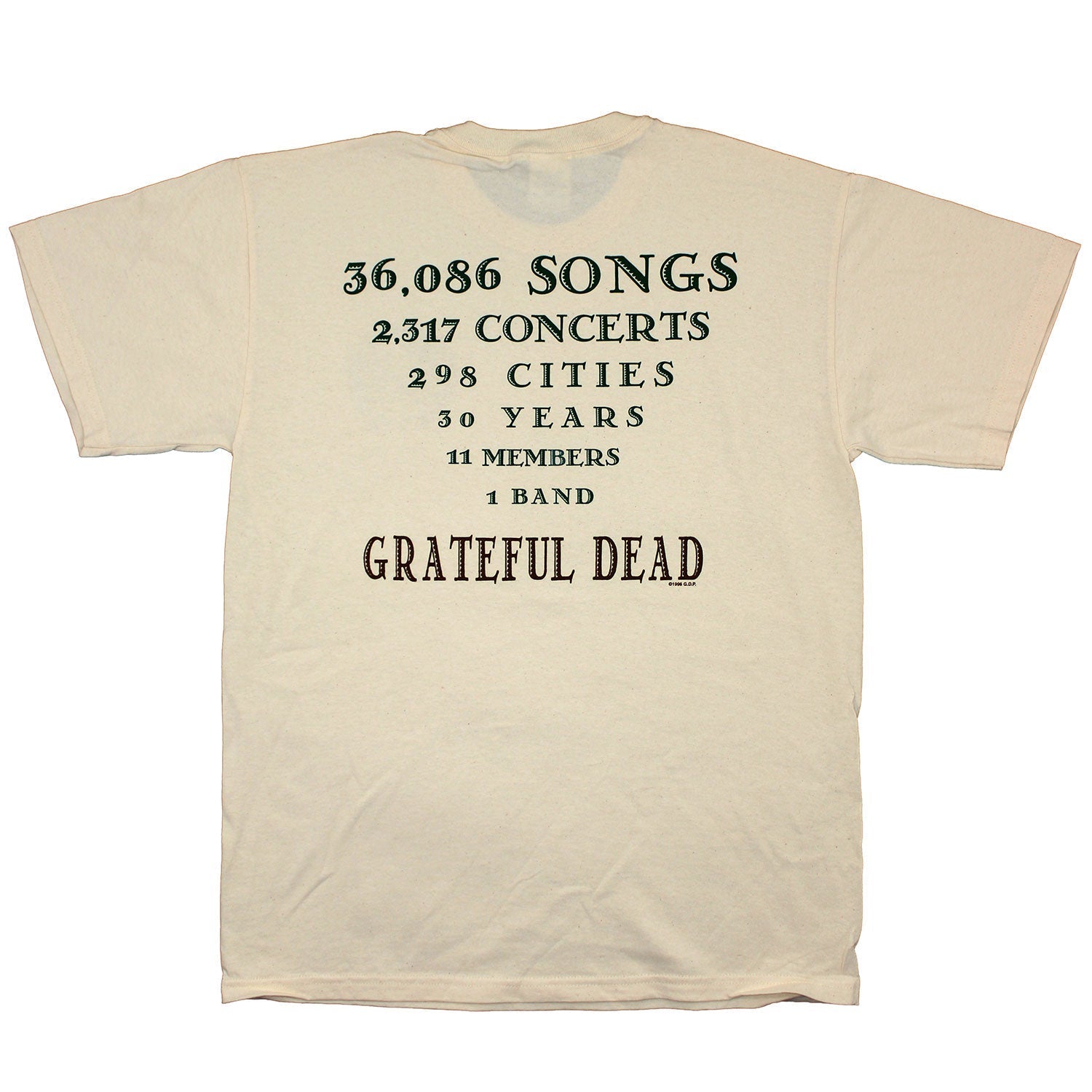 30 Years of Concerts Tee (Natural) T-shirt Hoodie, Sweatshirt | CiraTrend.com (Image 2)