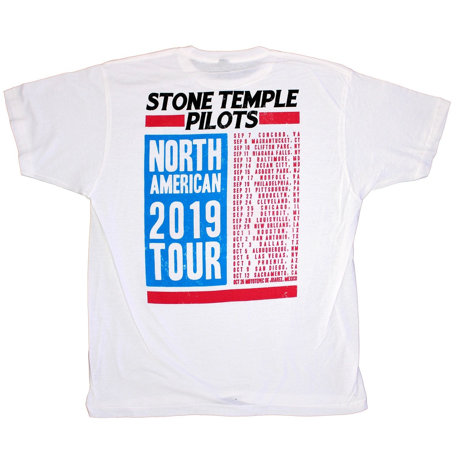 Blue & Red Stripes 2019 North America Tour T-shirt Hoodie, Sweatshirt | CiraTrend.com (Image 2)