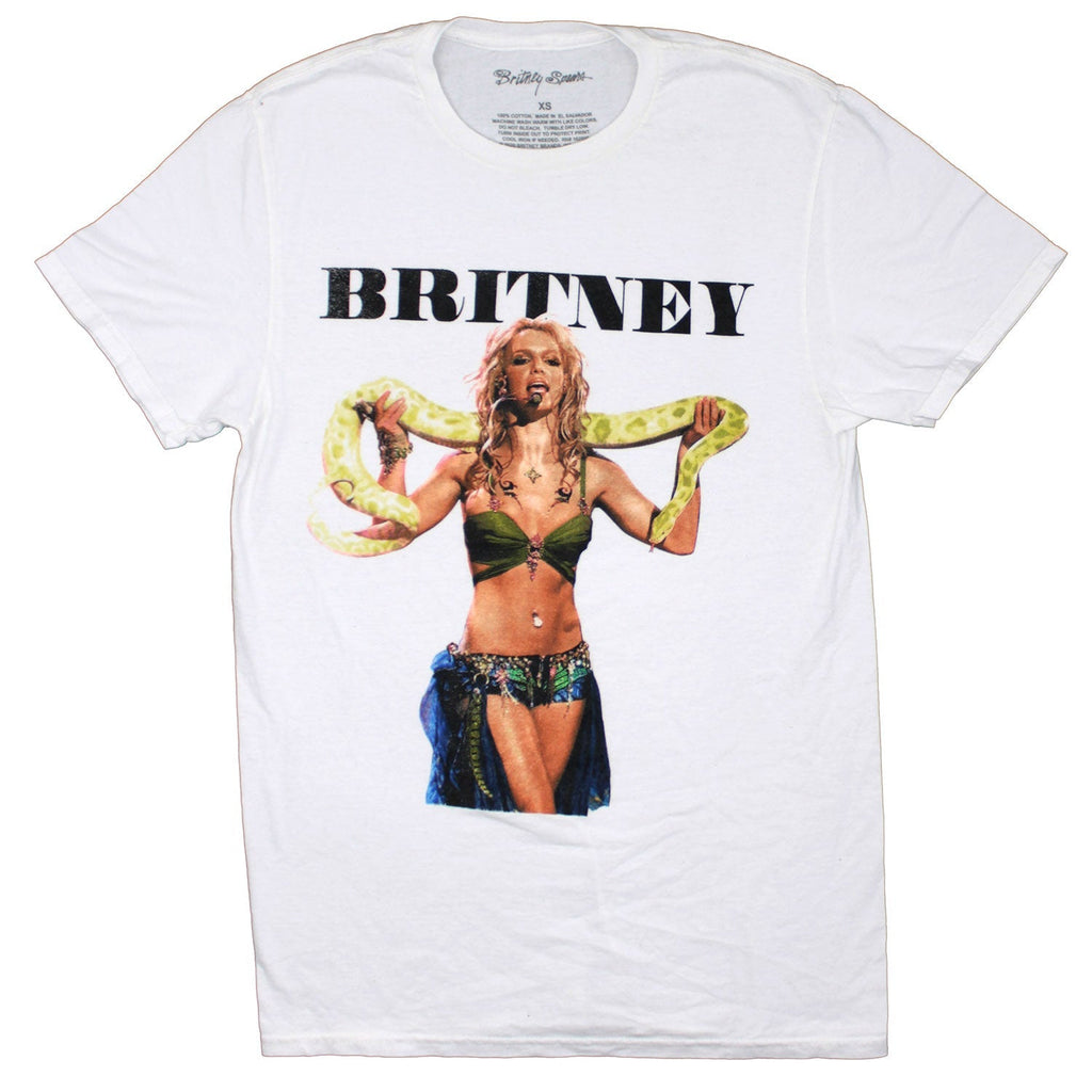 Britney Snake Photo Under Logo T-shirt Hoodie, Sweatshirt | CiraTrend.com (Image 1)