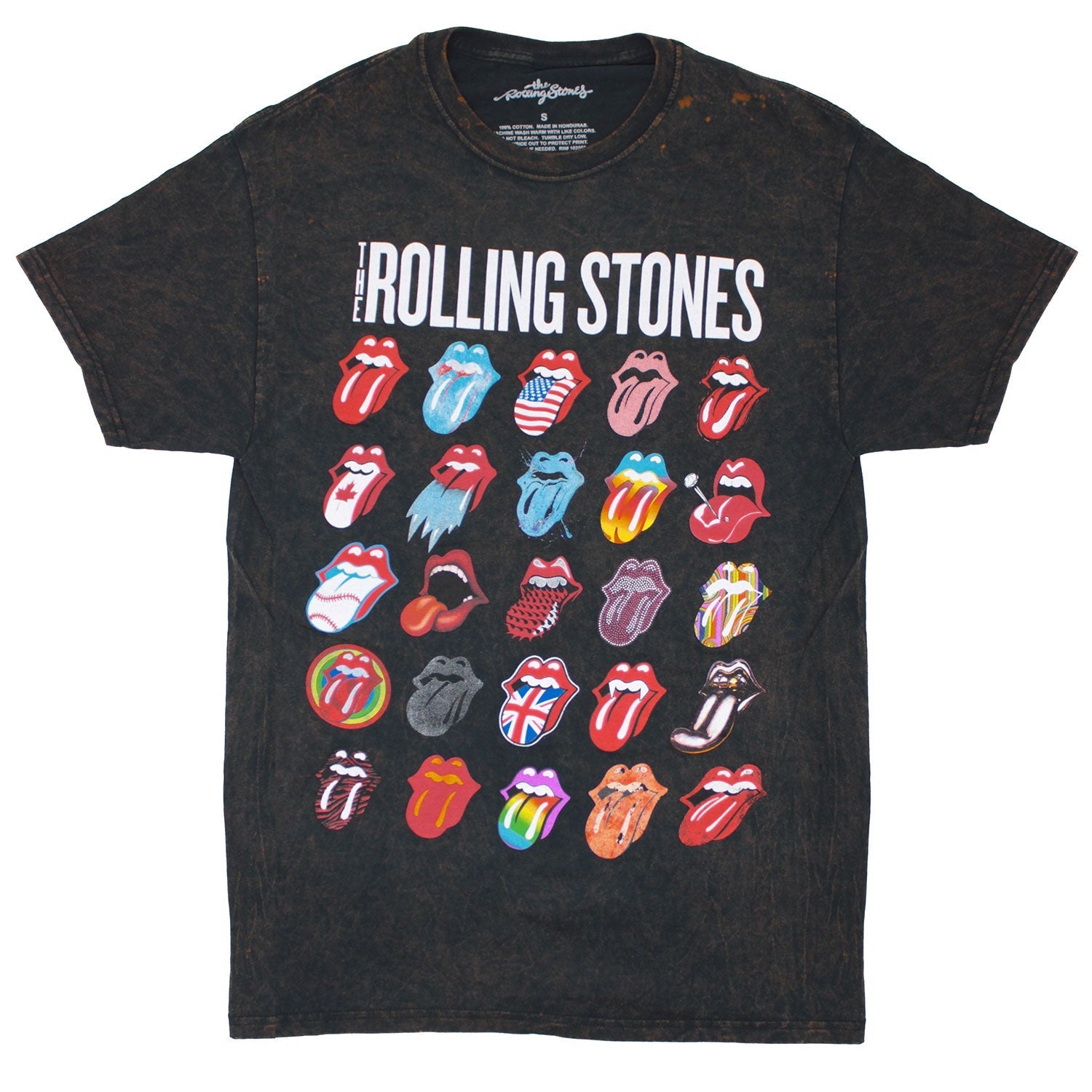 25 Tongues Stonewashed Black Tee (Rare) Vintage T-shirt Hoodie, Sweatshirt | CiraTrend.com (Image 1)