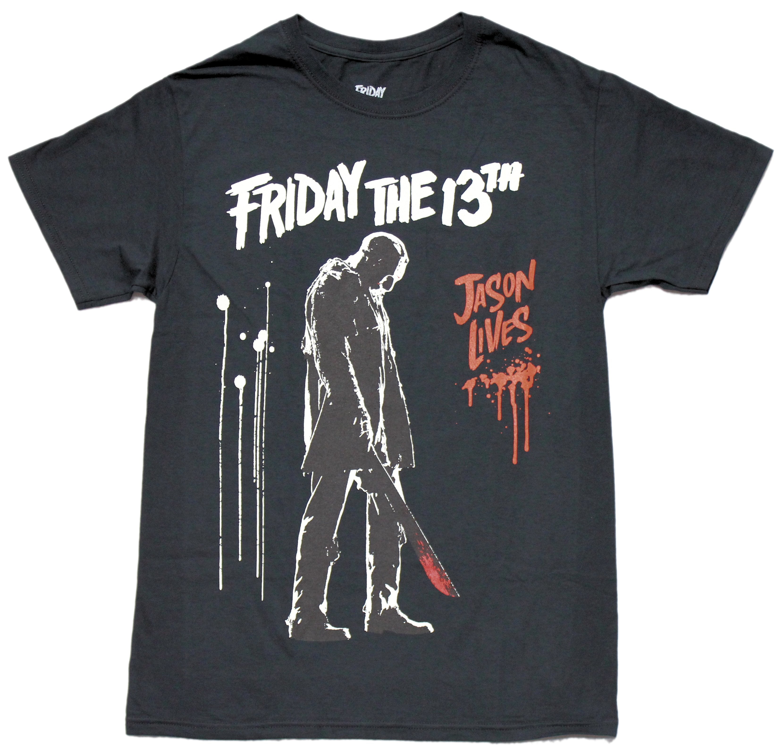 Friday the 13th Part IV: Jason Lives Mens T-Shirt - Bloody Machete Hoodie, Sweatshirt | CiraTrend.com