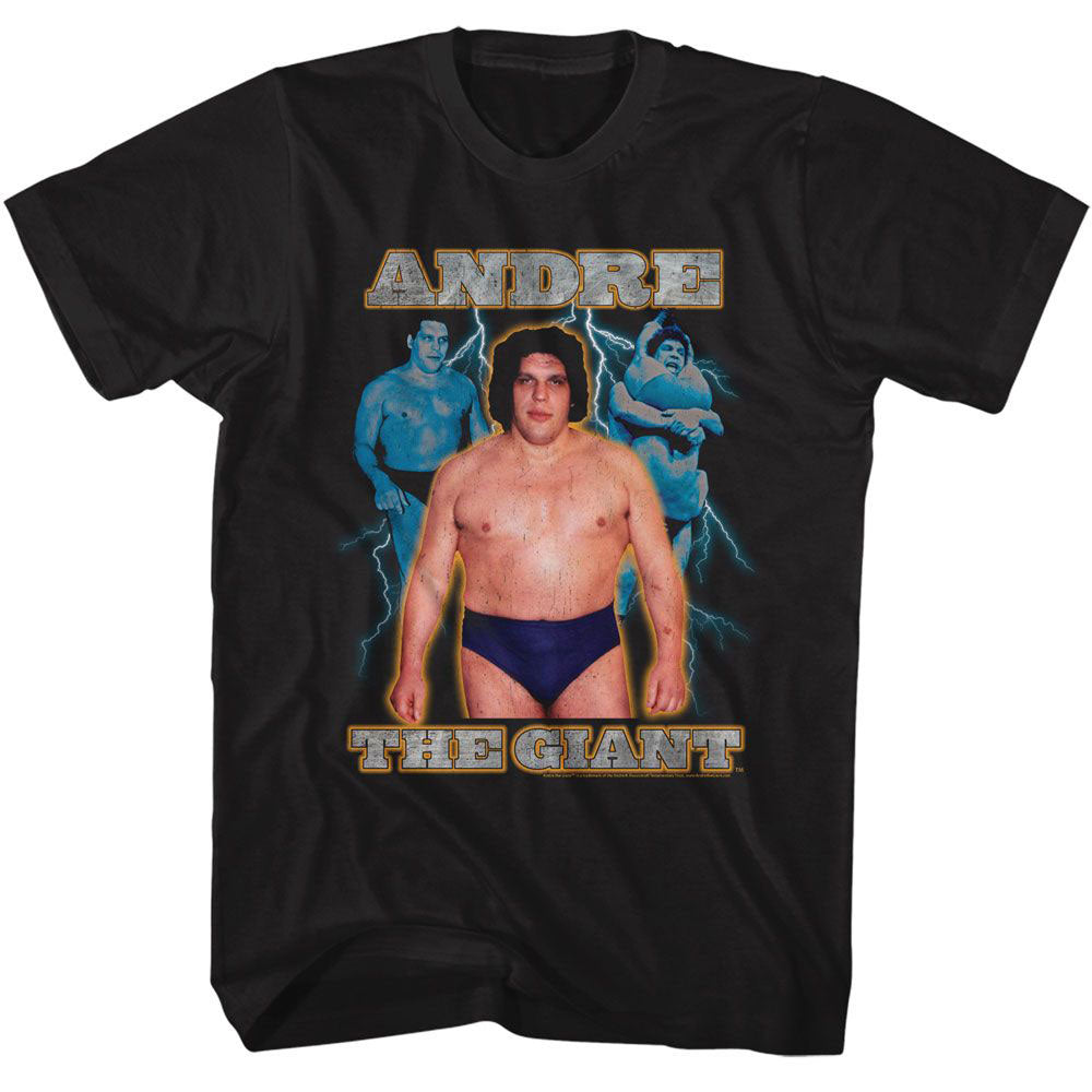 Andre The Giant Lightning T-shirt Hoodie, Sweatshirt | CiraTrend.com