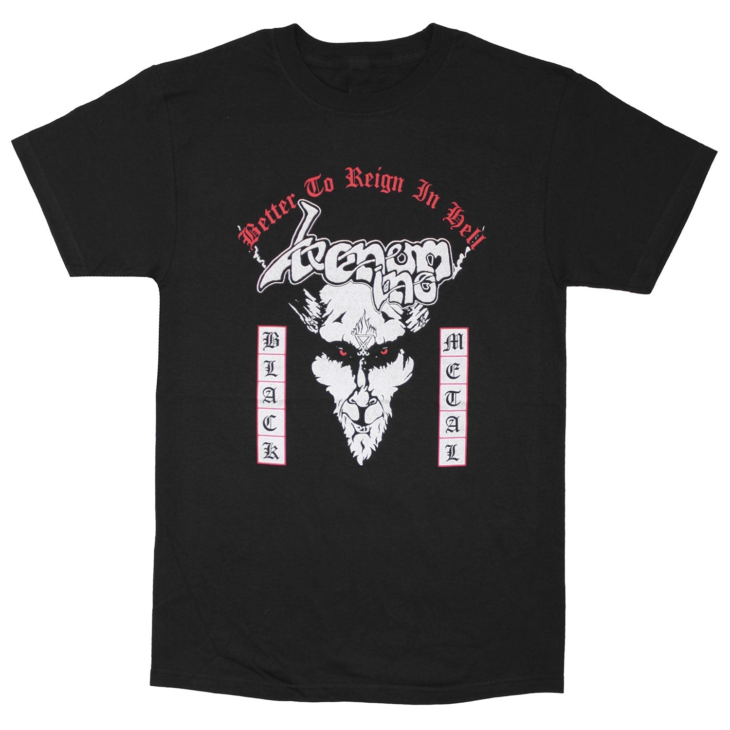 Black Metal Better To Reign In Hell T-shirt Hoodie, Sweatshirt | CiraTrend.com (Image 1)