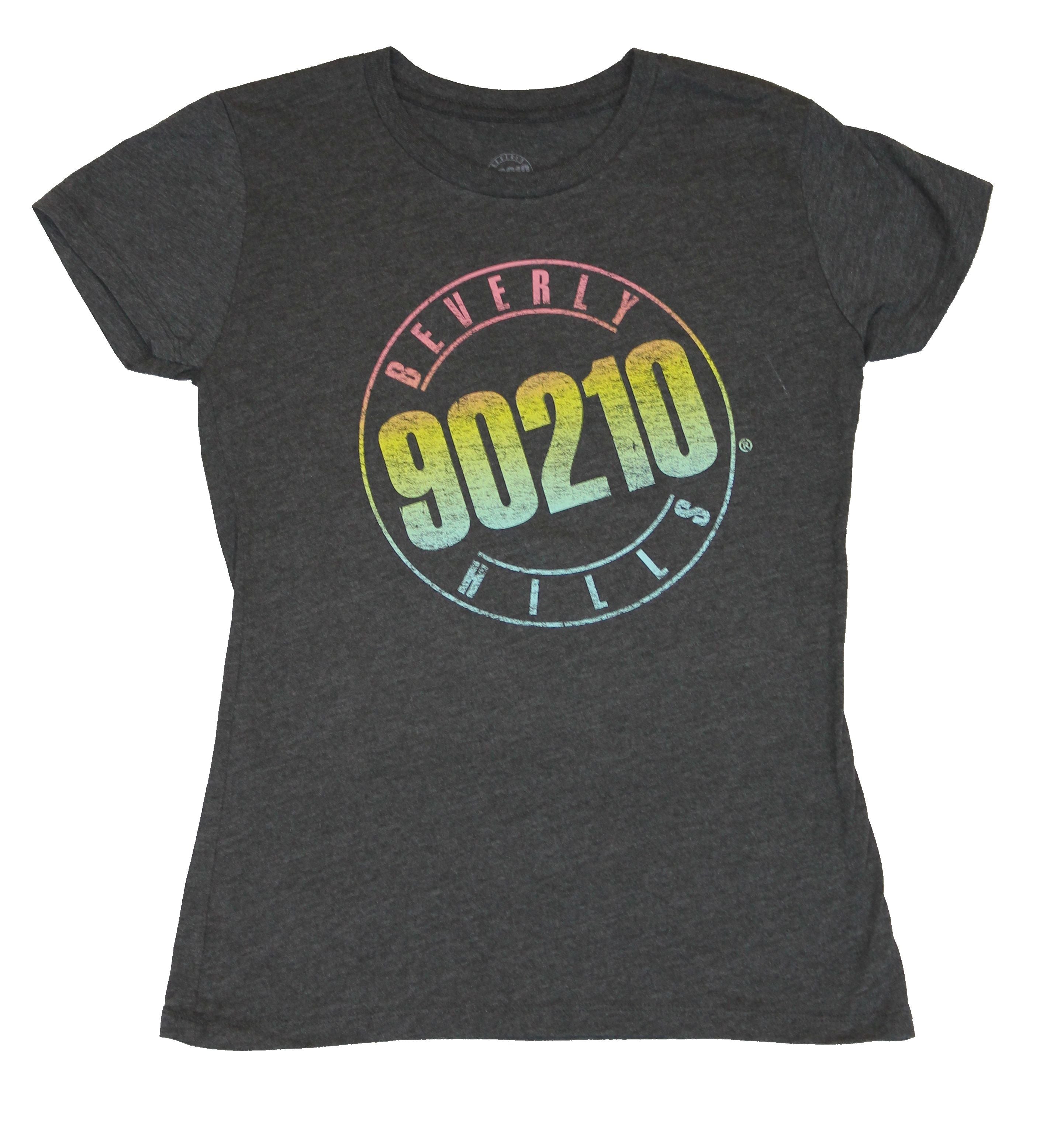 Beverly Hills 90210 (Juniors) Classic Colorful Distressed Logo T-Shirts, Hoodie, Sweatshirt